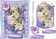 Lovely Lilac Lace with a Tassel and Roses
