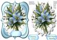 Birthday , Get Well or Sympathy, Blue