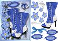 Beautiful Punk Boots and Flowers
