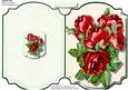 Print. Cut. and Fold, Beautiful Red Roses