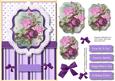 Beautiful Lace Bracket with Lilac Roses