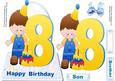 Happy Birthday Boy 8 Yeasr Old 