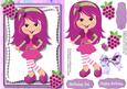 Lovely Little Blackberry Girl, L