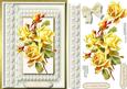Beautiful Yellow Roses and Lace