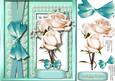 Beautiful Cream Roses and Lace with Ribbon Bow . 3