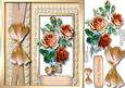 Beautiful Coffe Roses and Lace with Ribbon Bow , 4