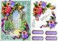 Lovely Pansy's at the Garden Gate