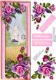 Beautiful Pink Roses , Large D.l