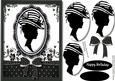 Beautiful Cameo Silhouette Lady 2