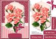 Beautiful Pink Roses in a Bracket Frame