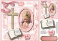 Beautiful Christening Card for a Girl