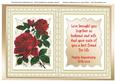 Incert with Verse and Red Roses