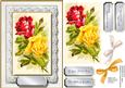Beautiful Card and Topper with Roses
