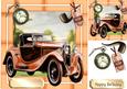 Lovely Classic Vintage Car , Tan