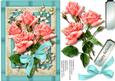 Lovely Pink Roses with Baby's Breath and Lilly of the Valley