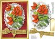 Beautiful Red Roses in a Gold Frame