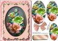 Beautiful Sunmmer Roses Ina Pink Frame 