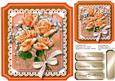 Beautiful Burnt Orange Roses on a Shaped Card