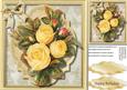 Beautiful Vintage Yellow Roses