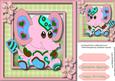 Cute Elephant Critter in Pink