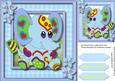Cute Little Elephant Critter in Blue