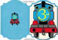 Print,cut,and Fold Train 3rd Birthday 