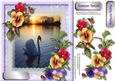 Beautiful Pansy's and River Scene 
