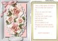 Birthday Friend, Topper with Incert and Verse