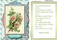 Beautiful Roses Topper with Incert and Verse