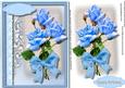 Beautiful Blue Roses and Lace