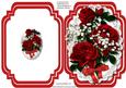 Print, Cut, and Fold, Beautiful Red Roses