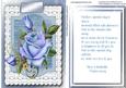 Topper with Incert and Verse , Anniversary Wishes 