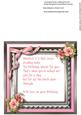Iincert with Verse Beautiful Soft Pink Roses 