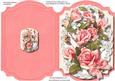 Print, Cut, and Fold Beautiful Pink Roses 