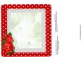 Incert , Red Polka Dots