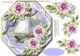 Beautiful Octagona+l Card with Tiffent Roses