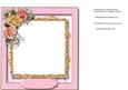 Incert Pink in a Ornate Frame 