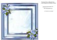 Incert Floral Blue