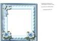 Incert with Blue Magnolias