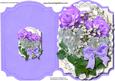 Print, Cut, and Fold Lilac Roses and White Lilac