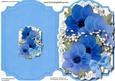 Print, Cut, and Fold, Lovely Blue Annenomies