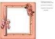 Incert with Apricot Roses 
