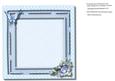 Incert with Blue Roses