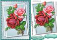 Beautiful Roses in a Saddle Stitched Frame