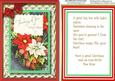 Christmas Wishes Topper ,with Verse