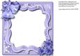 Lovely Incert with Lilac Poinsettias