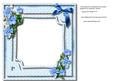 Incert Blue Flowers .