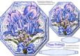 Beautiful Lilac Octagonal with Stunning Tulips