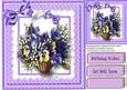 Beautiful Basket of Pansy's