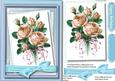 Loveky Cream Roses and Ribbon Bow